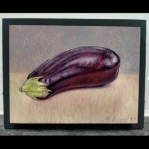 Stilleven Aubergine